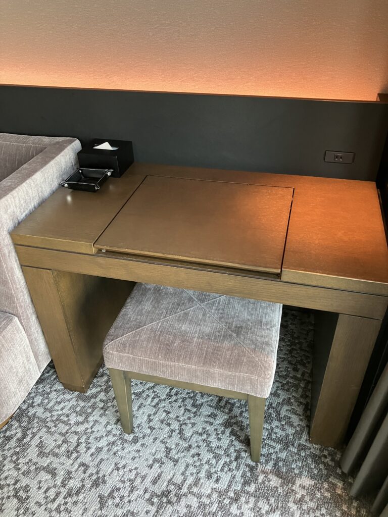 Conrad Osaka Executive Room Vanity Desk