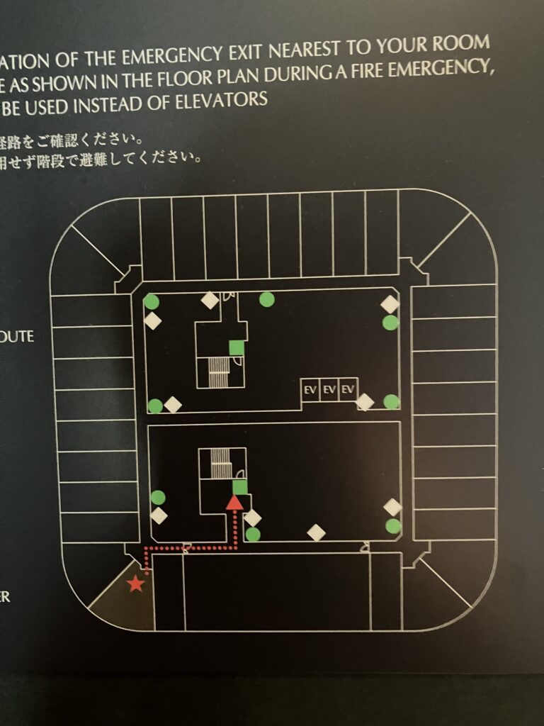 Conrad Osaka Floorplan