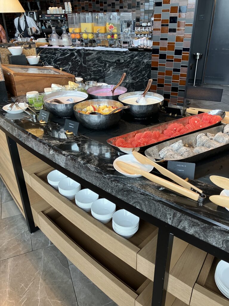 Conrad Osaka Breakfast