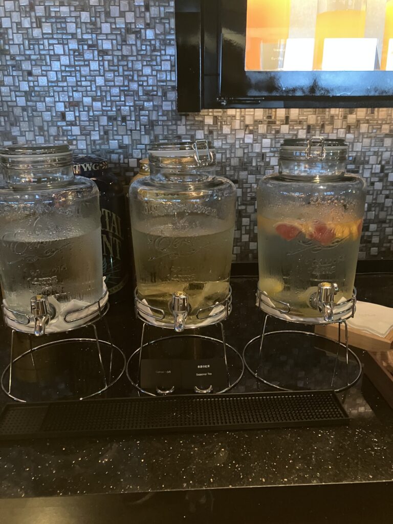 Conrad Osaka Executive Lounge Food & Beverages