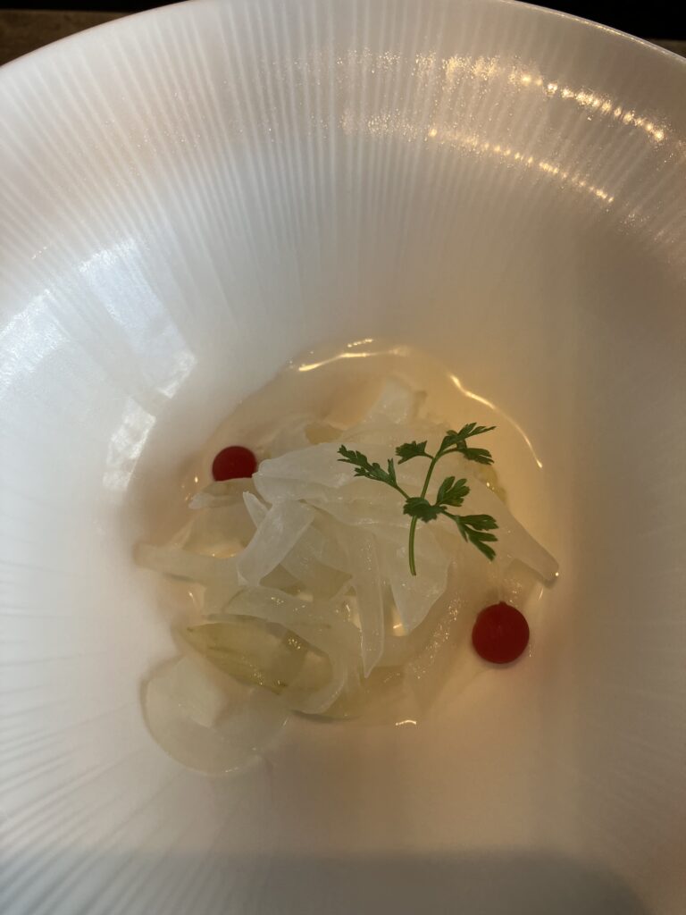 Conrad Osaka Kura Teppanyaki Onion Salad