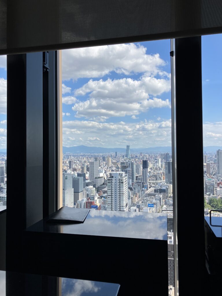 Conrad Osaka Kura Teppanyaki Osaka View