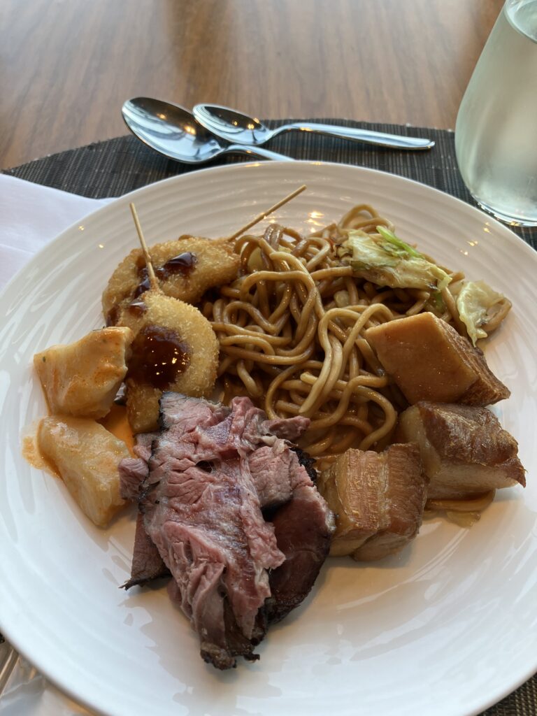 Conrad Osaka Breakfast Plate