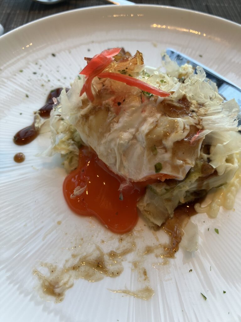 Conrad Osaka Okonomiyaki Benedict