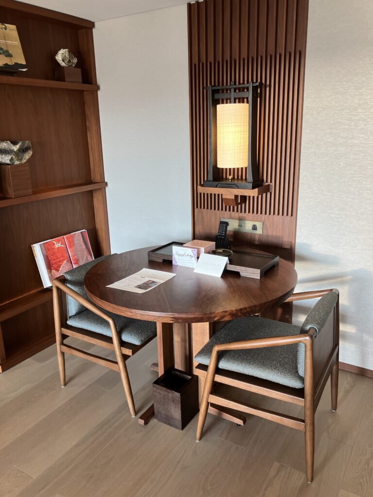 HOTEL THE MITSUI KYOTO Garden Suite Living Room Table