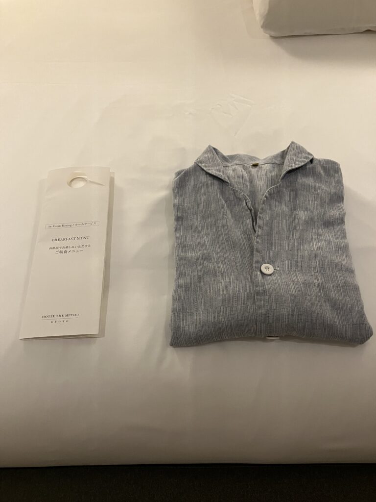 HOTEL THE MITSUI KYOTO Pajamas