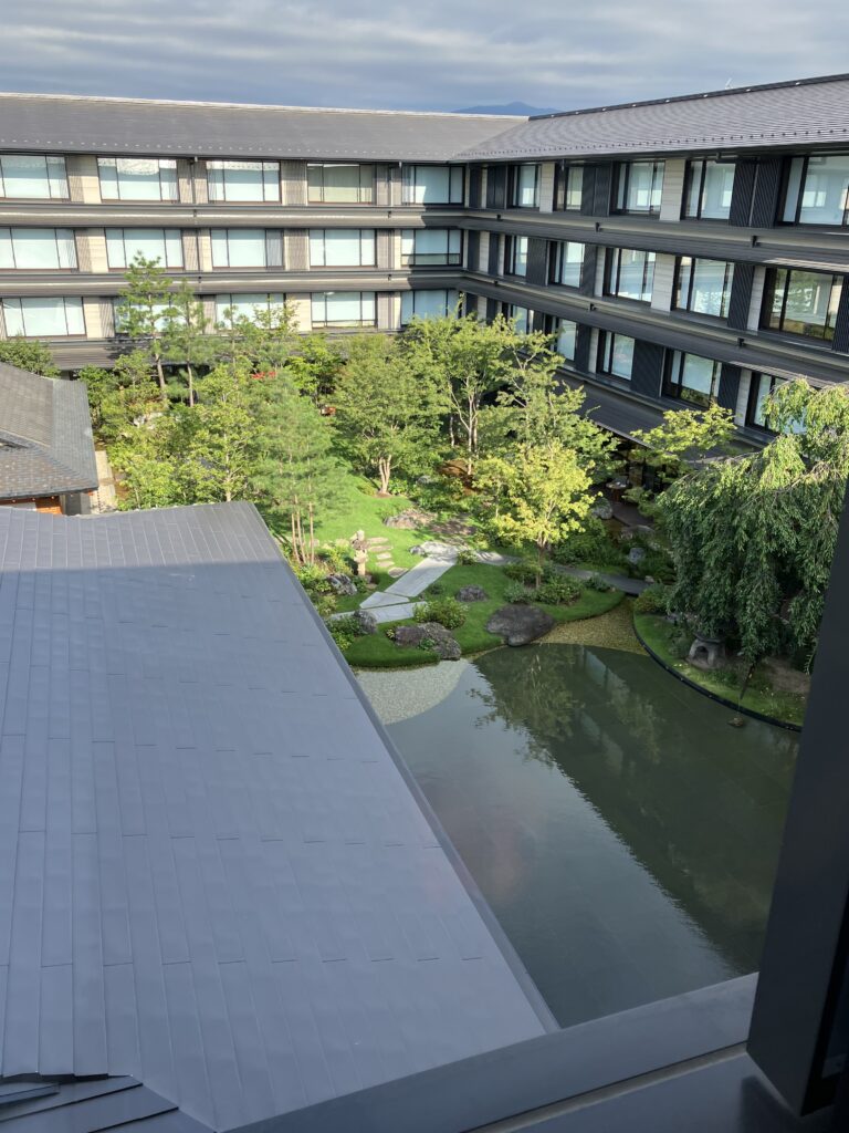 HOTEL THE MITSUI KYOTO Garden Suite Bedroom View