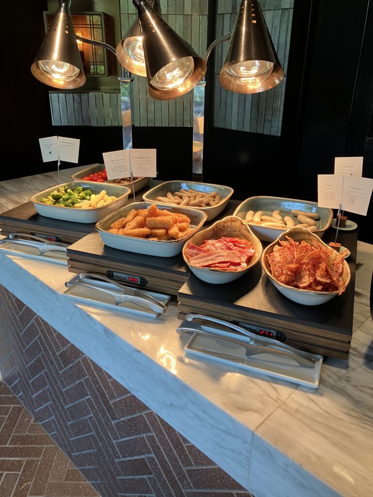 HOTEL THE MITSUI KYOTO Breakfast Buffet Western Spread