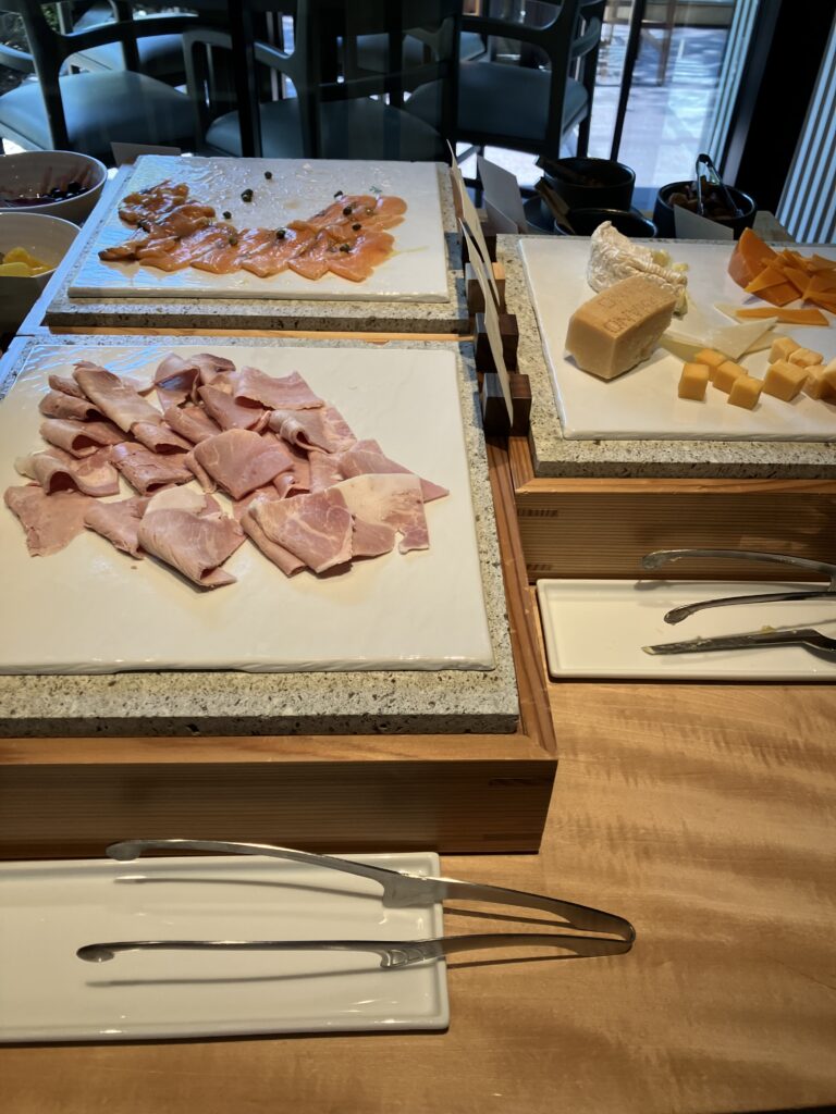 HOTEL THE MITSUI KYOTO Breakfast Buffet Meat & Cheese