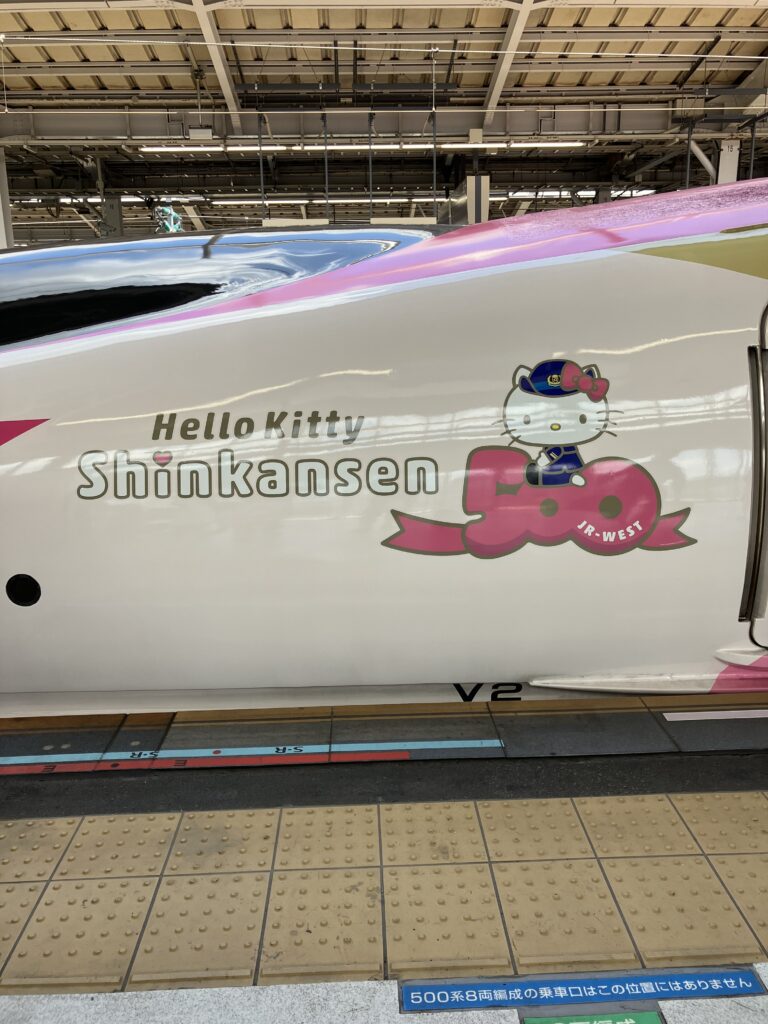 Hello Kitty Shinkansen Outside Decals