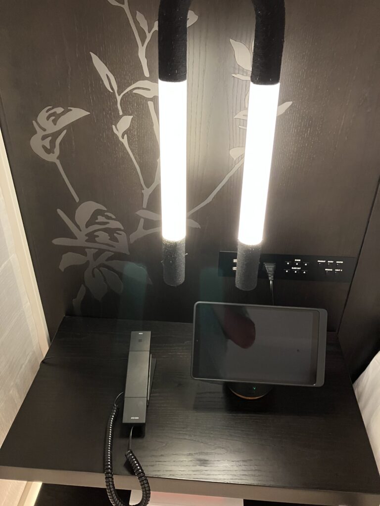 Kimpton Shinjuku Tokyo Premium Room Bedside Lights