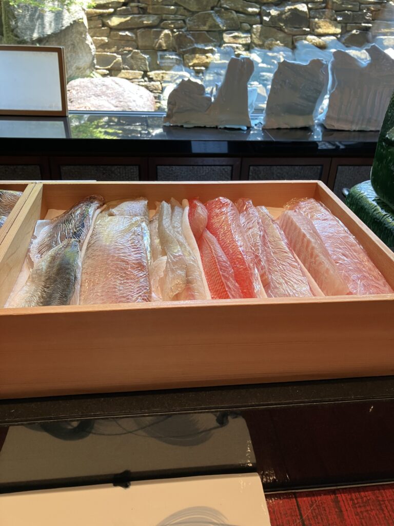 Review: Mizuki at Ritz-Carlton, Kyoto (Sushi & Tempura) 5 Mizuki at Ritz-Carlton, Kyoto Sushi Ingredients