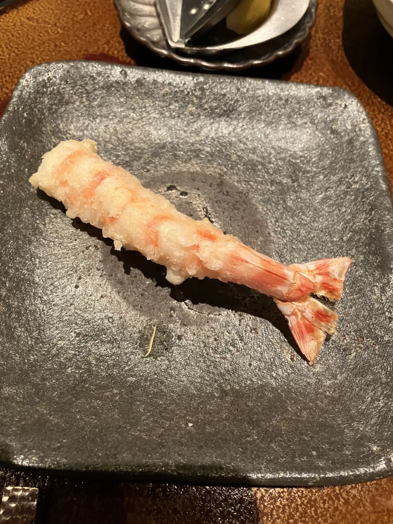 Review: Mizuki at Ritz-Carlton, Kyoto (Sushi & Tempura) 32 Mizuki at Ritz-Carlton, Kyoto Tempura Prawn