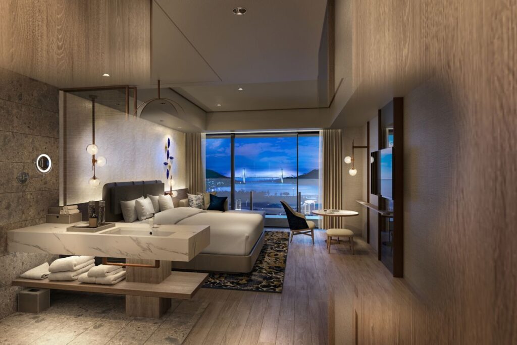 Nagasaki Marriott Premium Room Render