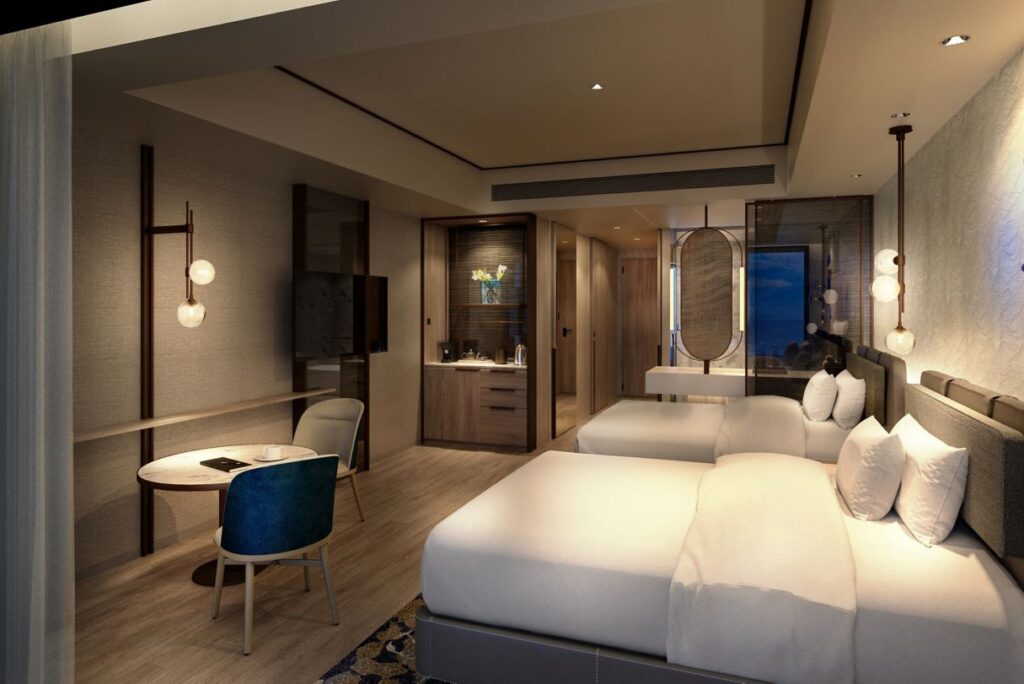 Nagasaki Marriott Standard Room Render