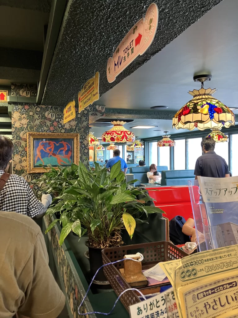 Lucky Pierrot- Unique Burger Chain in Hakodate, Japan 8 Lucky Pierrot Interior