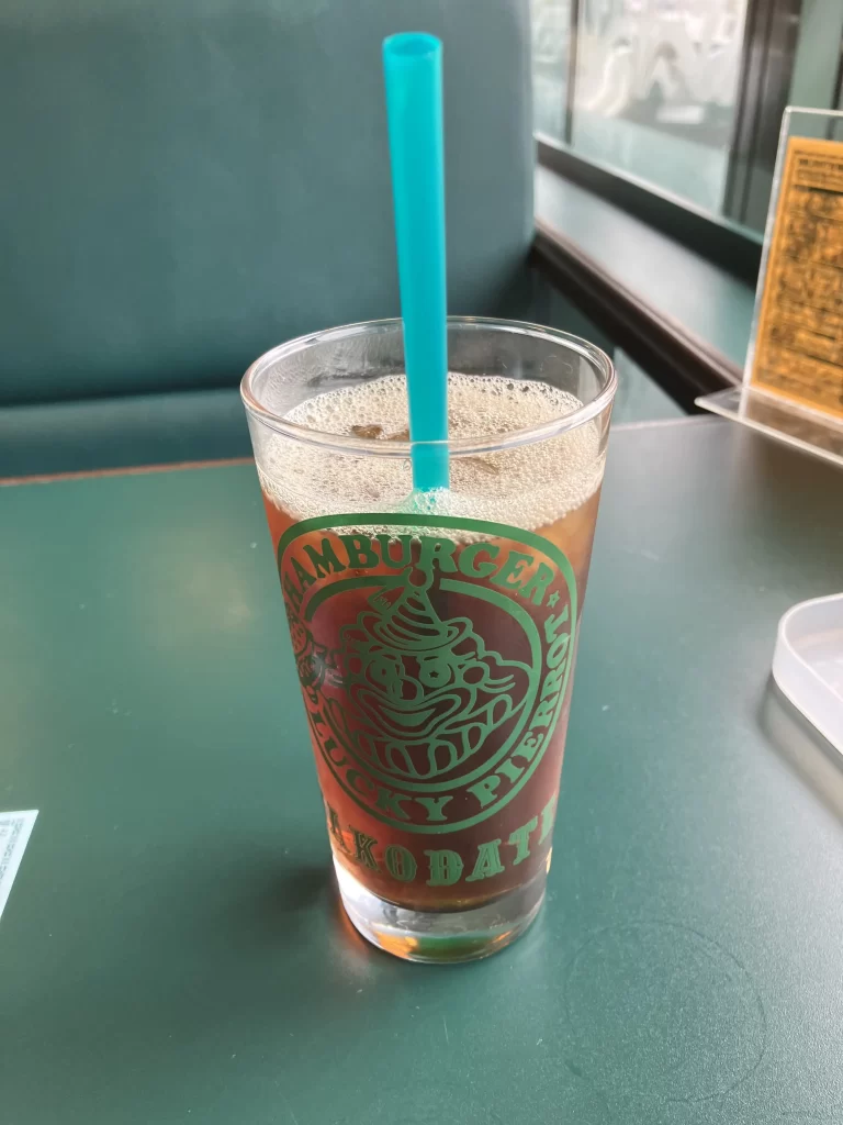 Lucky Pierrot- Unique Burger Chain in Hakodate, Japan 14 Lucky Pierrot Iced Tea