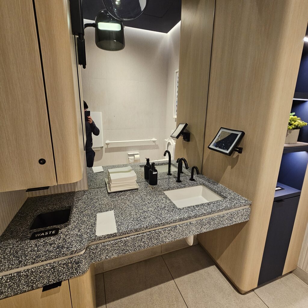 Capital One Lounge DFW Restroom Sink