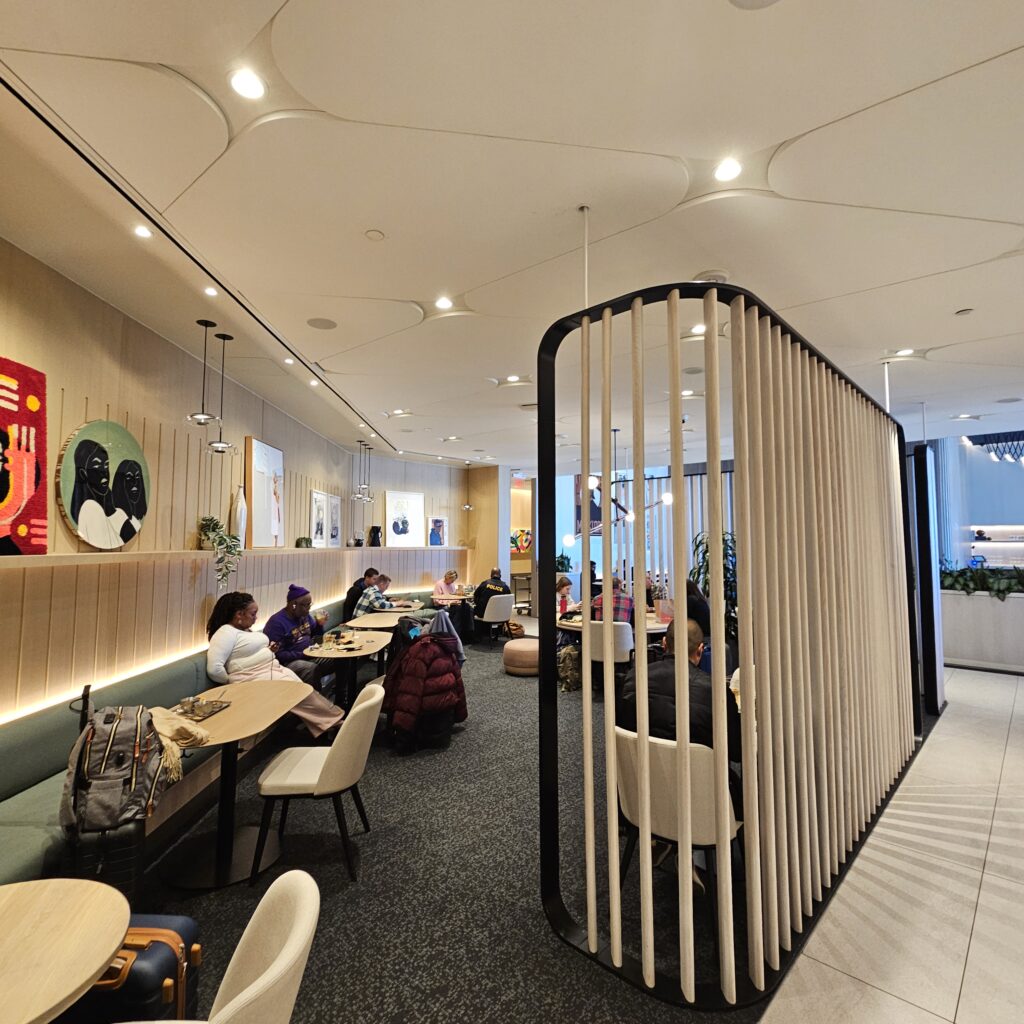 Capital One Lounge DFW Seating