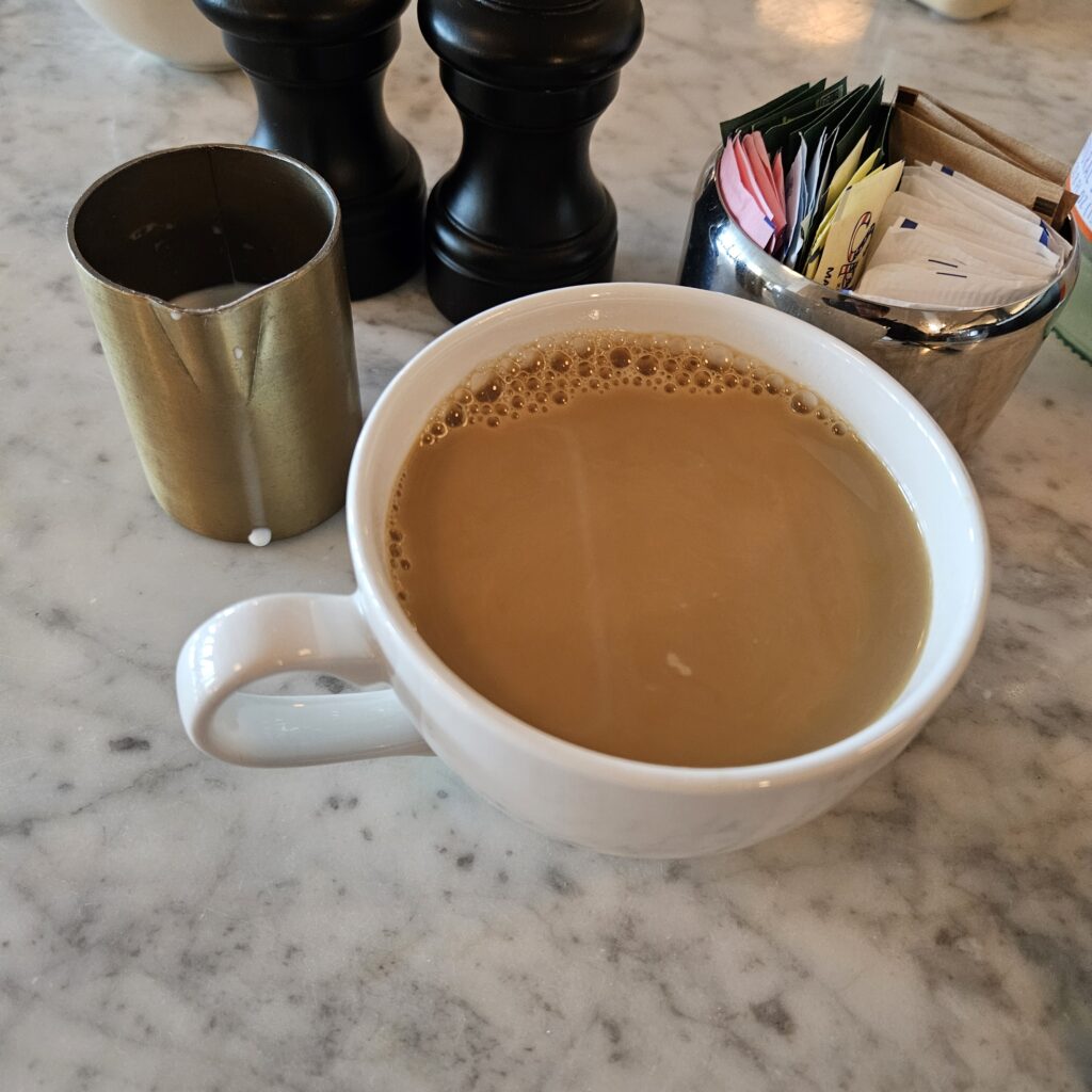 Kimpton Hotel Fontenot Breakfast Coffee