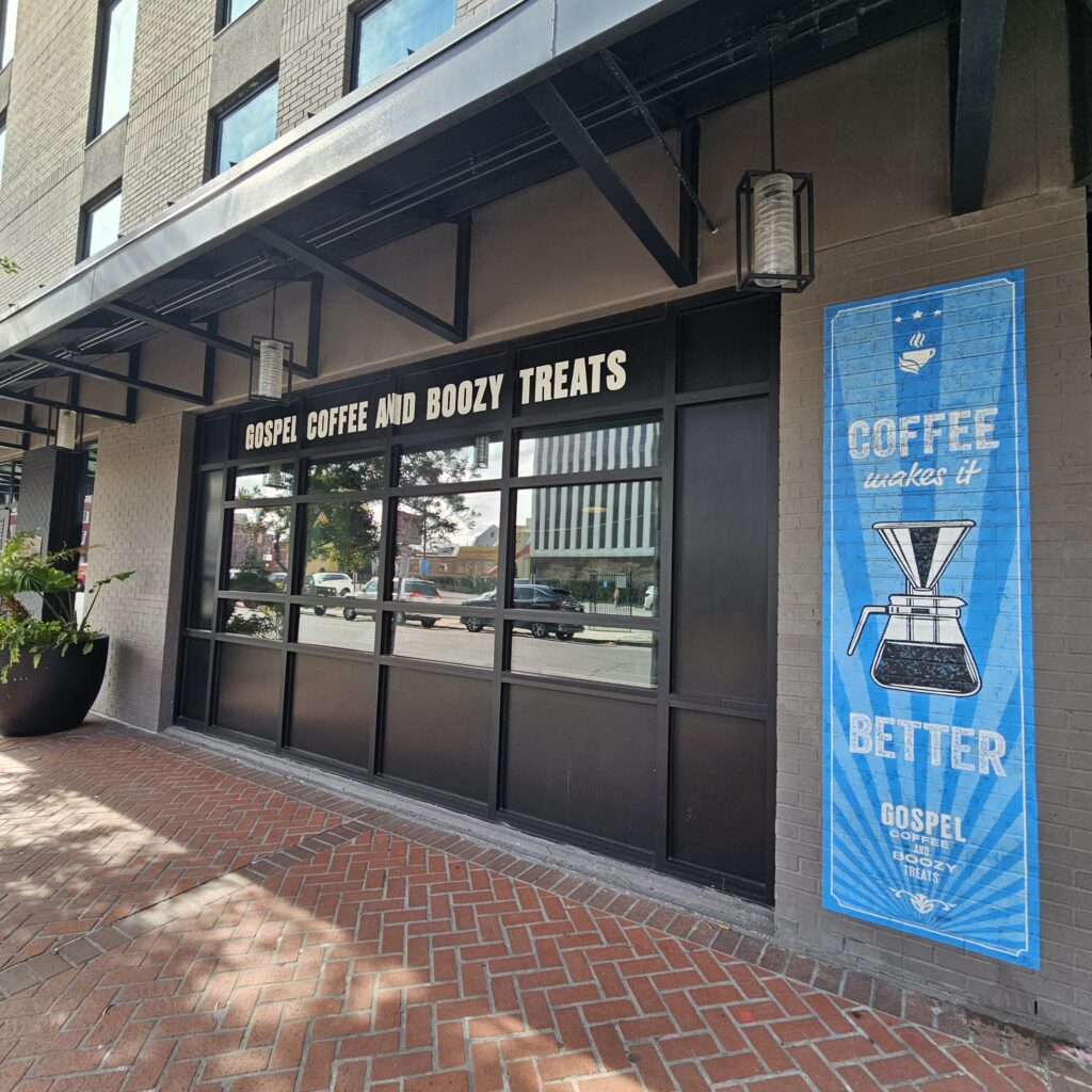 Kimpton Hotel Fontenot Gospel Coffee and Boozy Treats