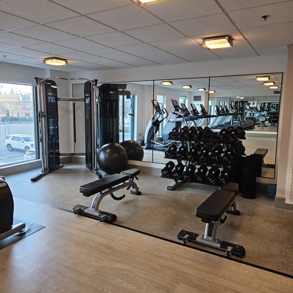 Kimpton Hotel Fontenot Weight Training Area