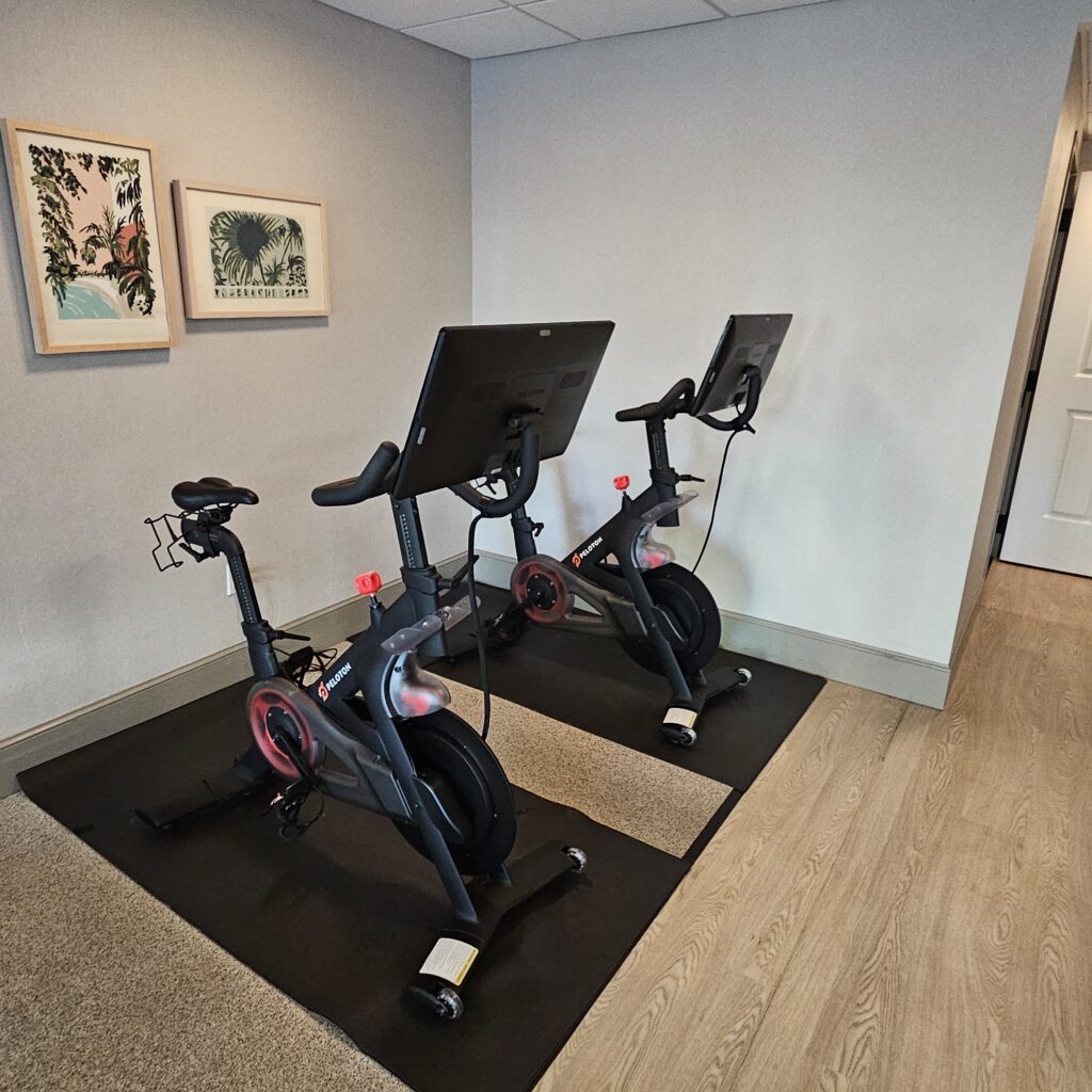 Kimpton Hotel Fontenot Peloton Bikes