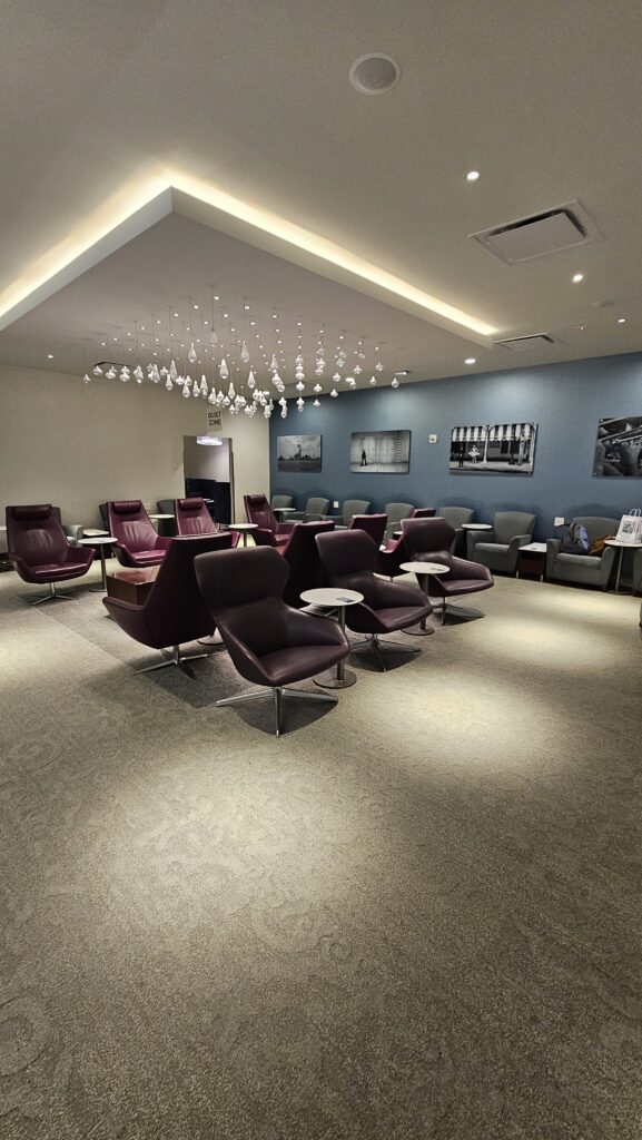 Review: The Club MSY Lounge- Louis Armstrong New Orleans International Airport 5 The Club MSY Main Area