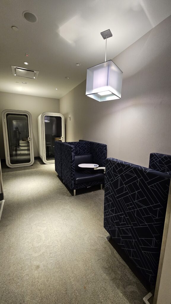 Review: The Club MSY Lounge- Louis Armstrong New Orleans International Airport 15 The Club MSY Quiet Room