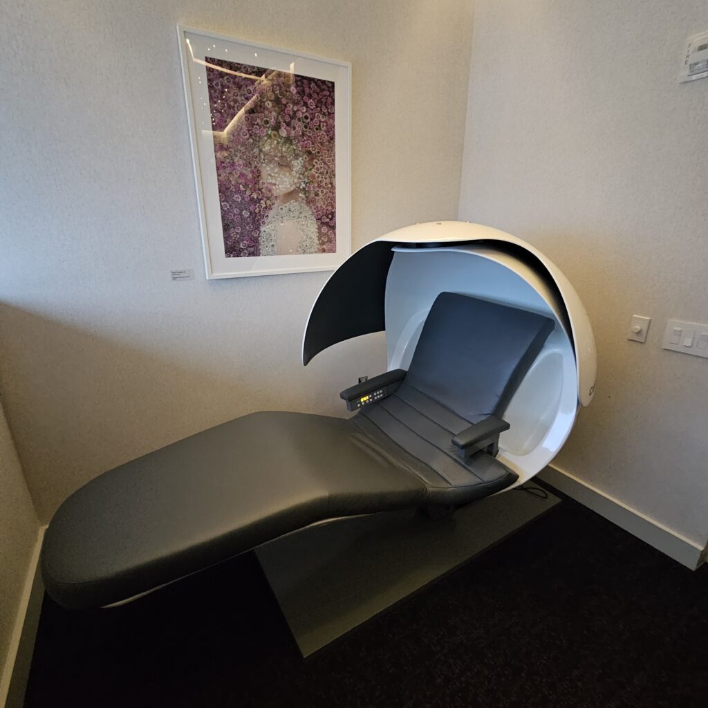 Capital One Lounge DFW Relaxation Pod
