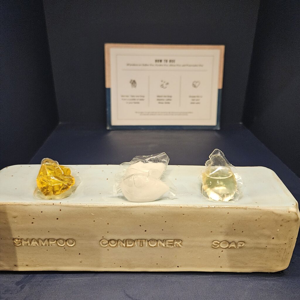 Capital One Lounge DFW Shower Room Amenities