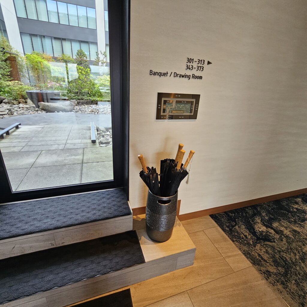 InterContinental Yokohama Pier 8 Japanese Umbrellas