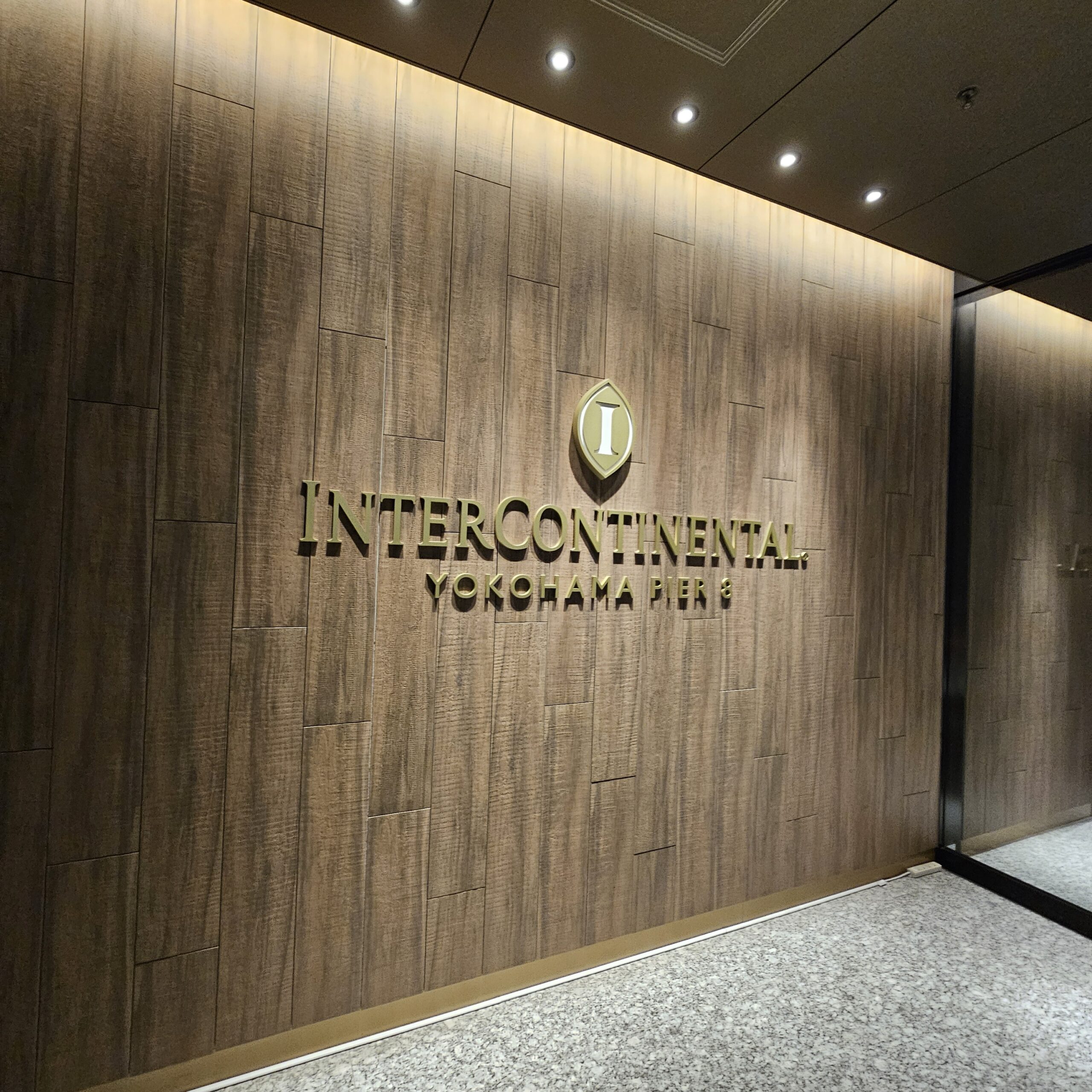 InterContinental Yokohama Pier 8 Sign