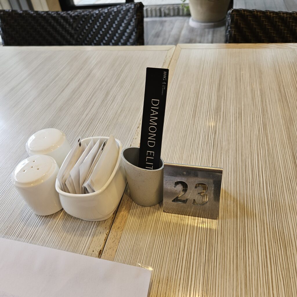 Crowne Cafe IHG Diamond Tag