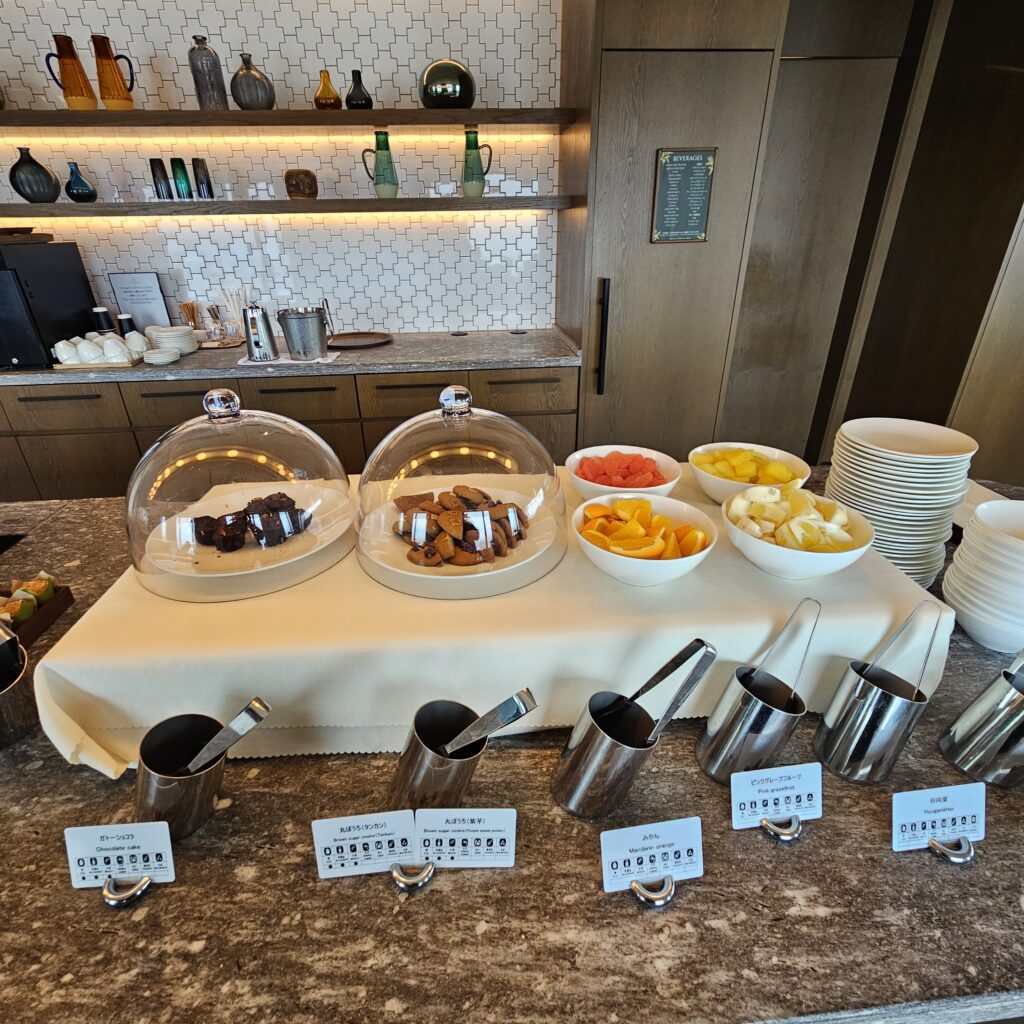 Sheraton Club Lounge Light Snacks
