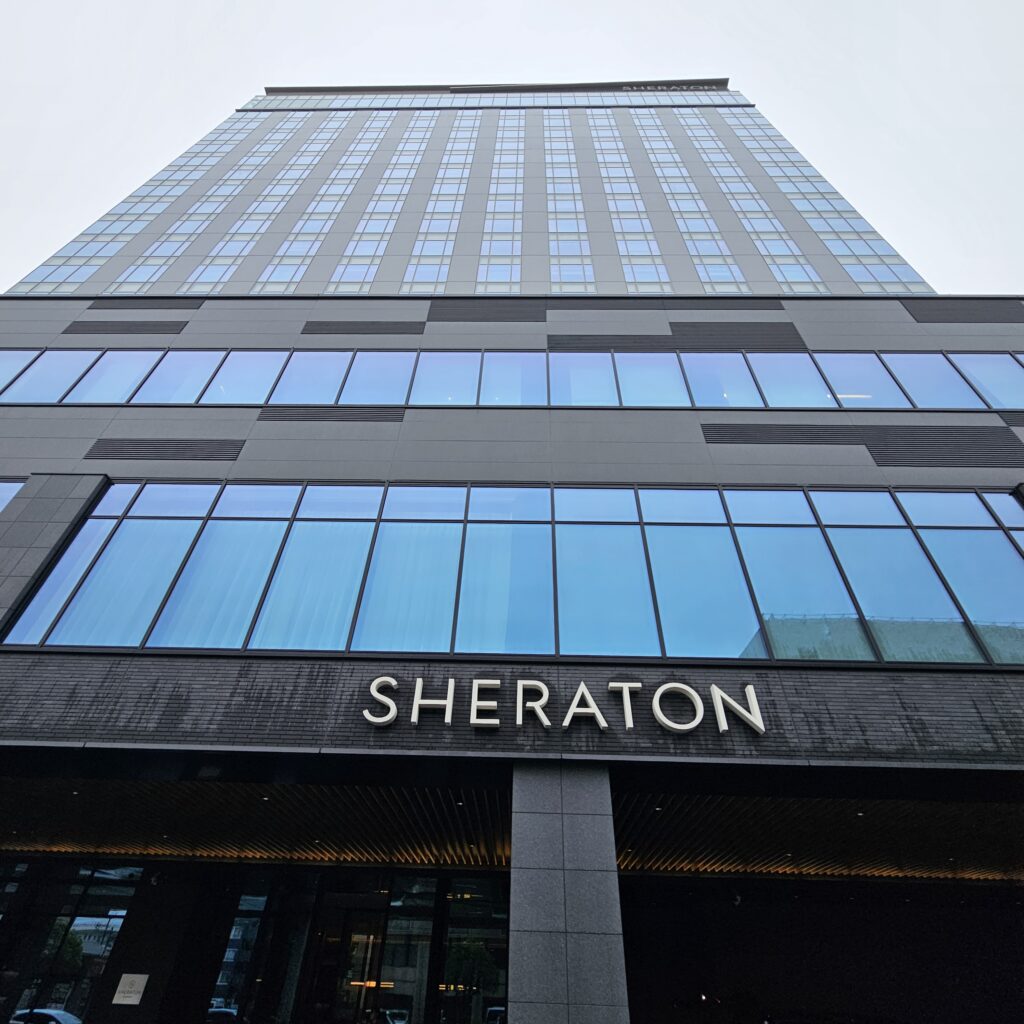 Front of Sheraton Kagoshima