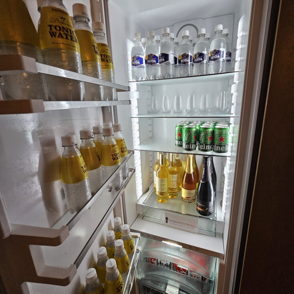 Sheraton Club Lounge Drink Fridge