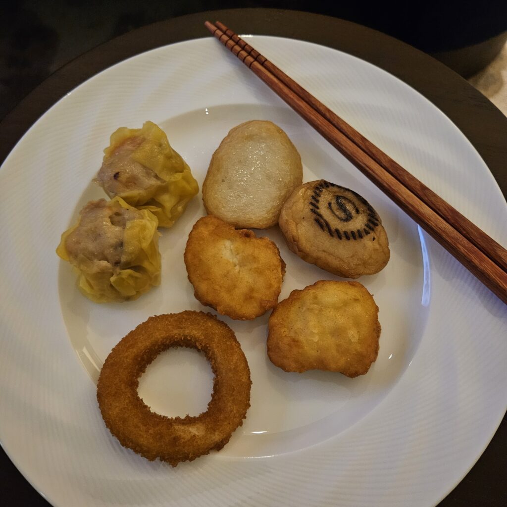 Sheraton Club Lounge Food