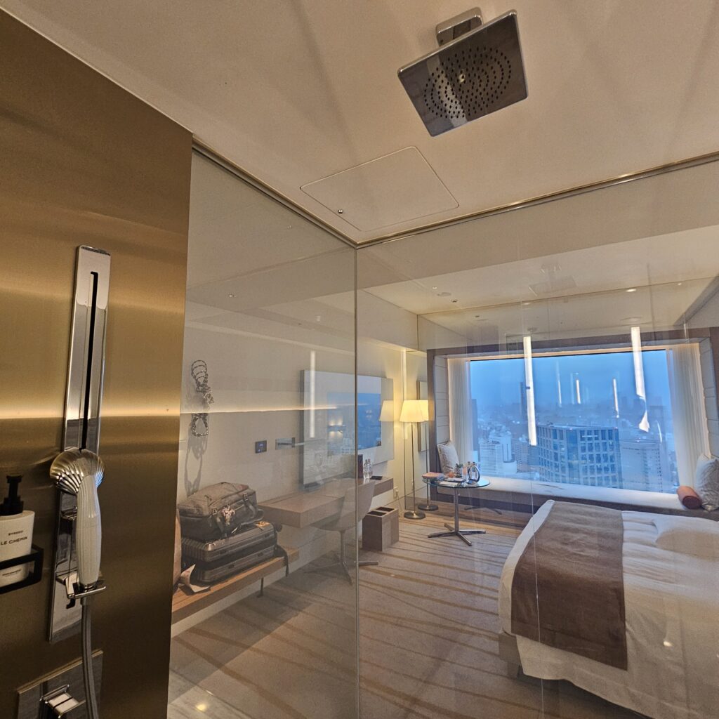 The Prince Gallery Tokyo Deluxe Room Shower