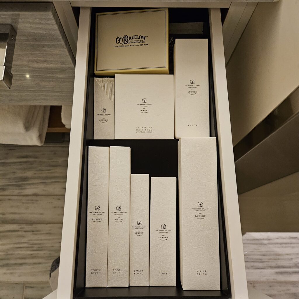 The Prince Gallery Tokyo Bathroom Amenities