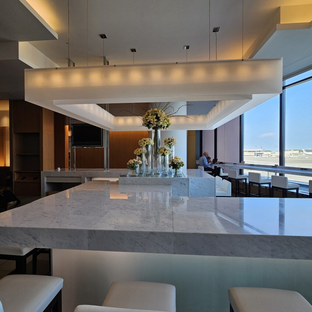 JAL Sakura Lounge NRT Lower Floor