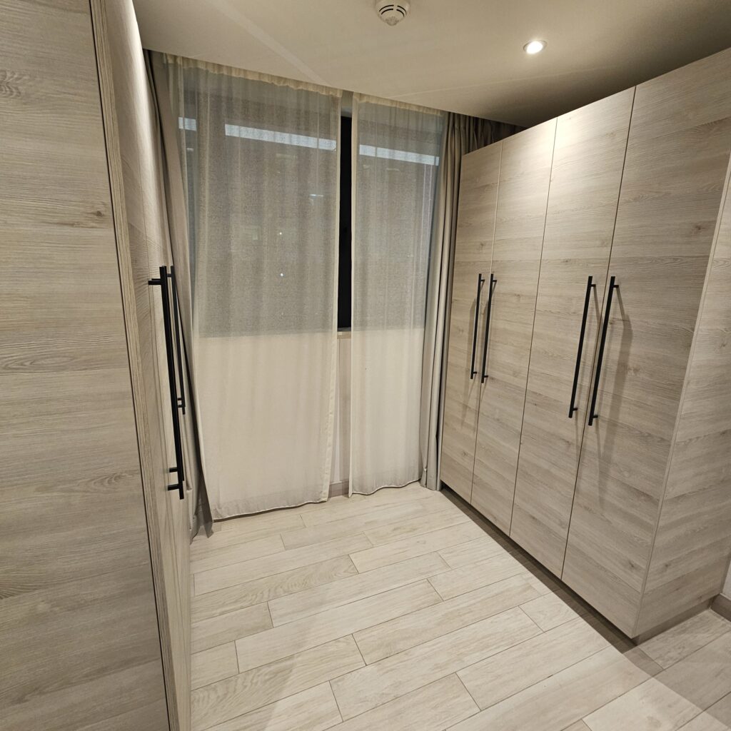 Courtyard Batumi King Suite Closet Space