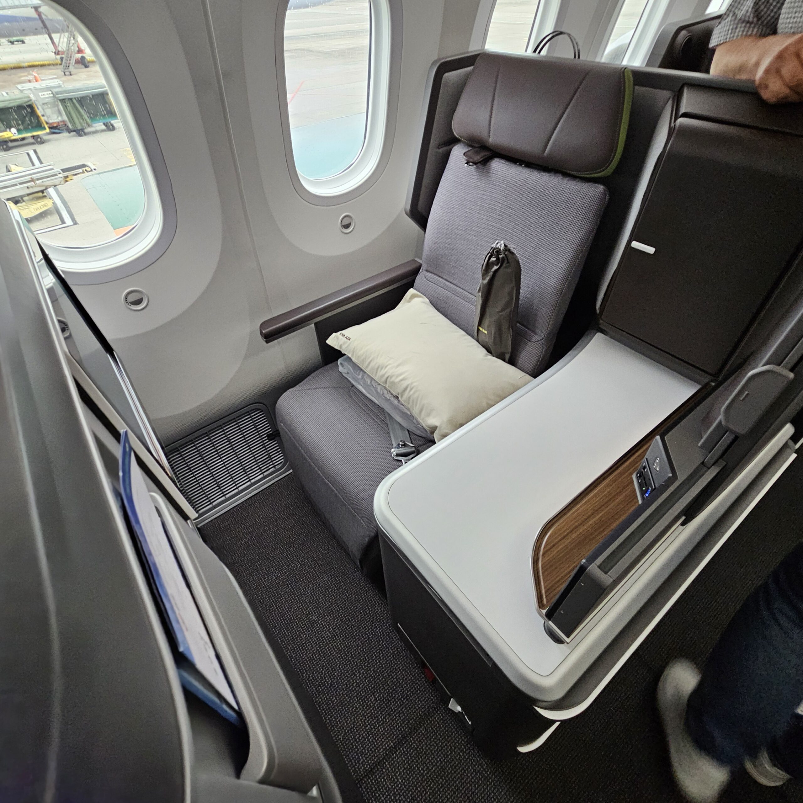 EVA Air Boeing 787-10 Business Class Royal Laurel