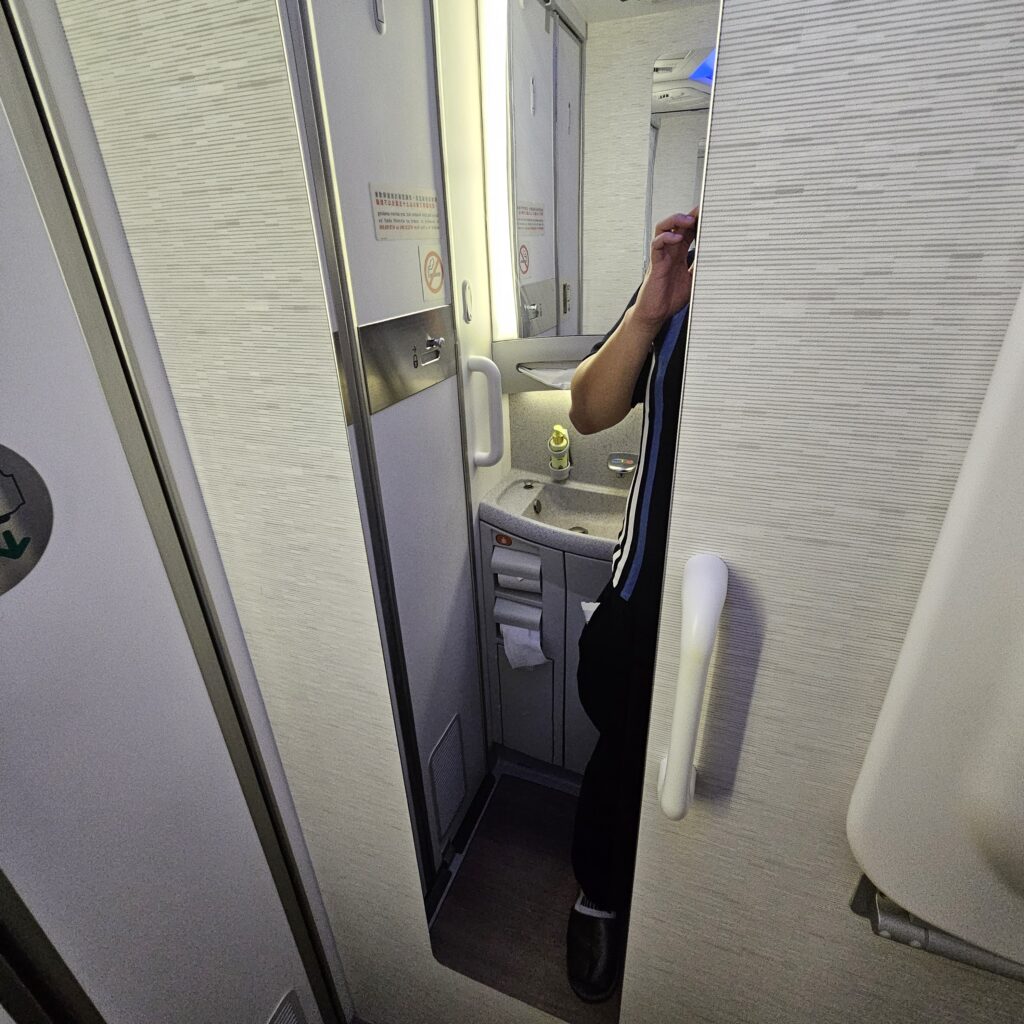 EVA Air Boeing 787-10 Business Class Lavatory