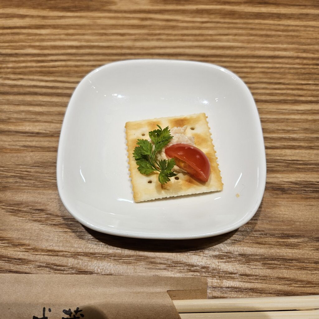 Dinner at Tonkatsu Narikura 2 Tonkatsu Narikura Appetizer