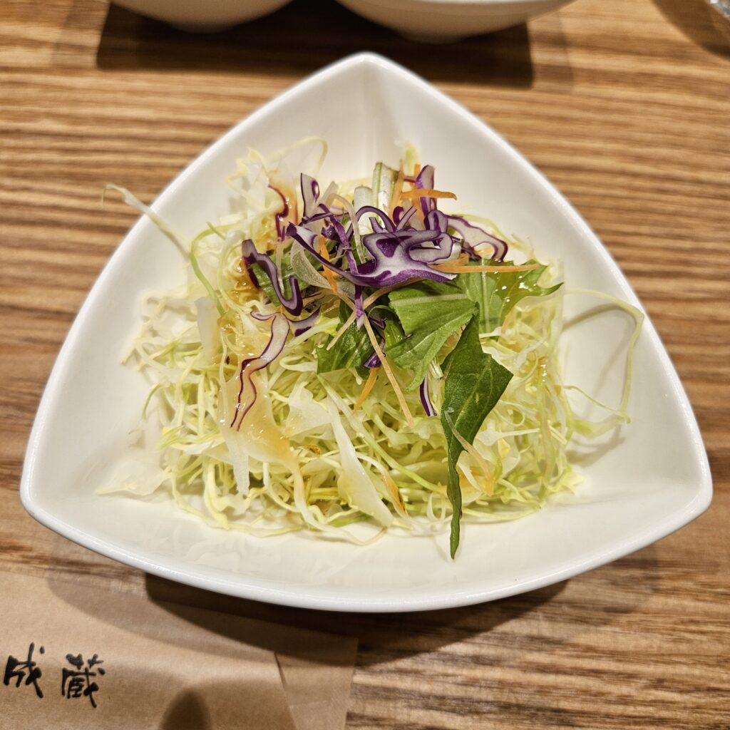 Dinner at Tonkatsu Narikura 4 Tonkaktsu Narikura Salad