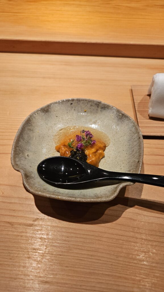 Sushi Sakai Uni Otsumami