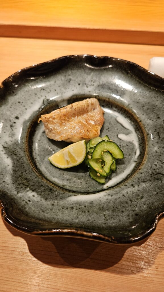 Sushi Sakai Tilefish Otsumami