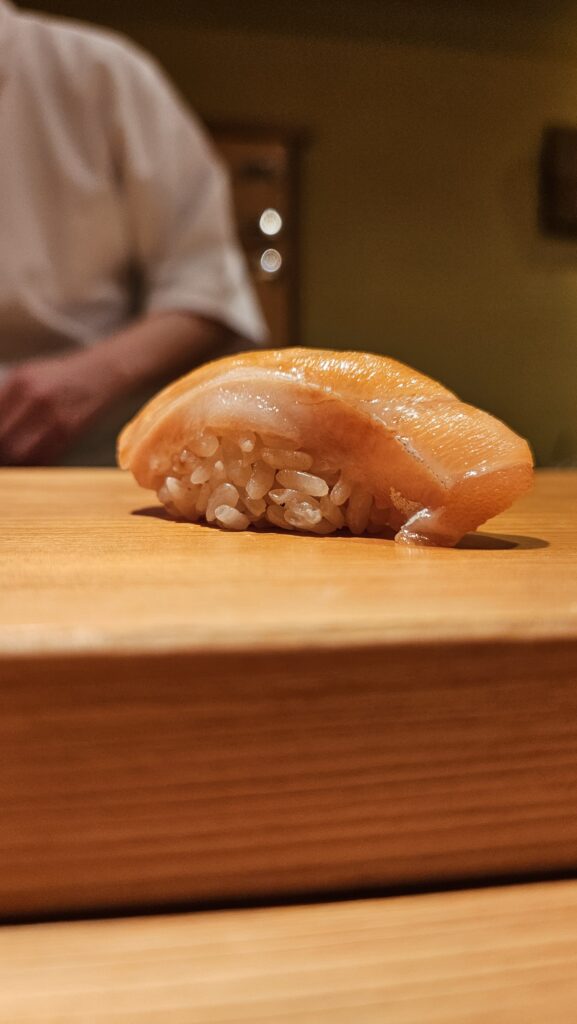 Sushi Sakai Toki Shirazu (Timeless Salmon)