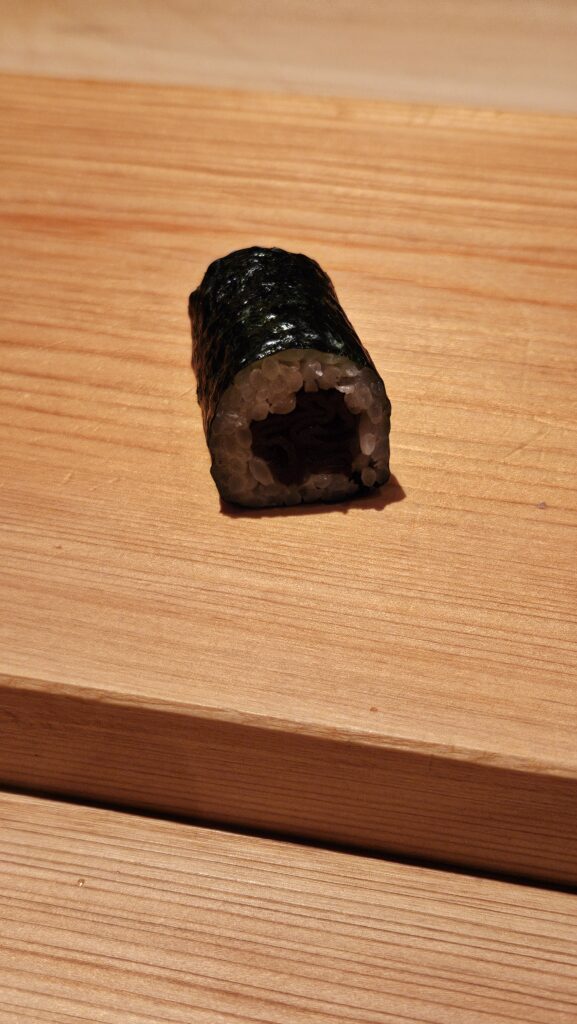 Sushi Sakai Kanpyo-maki (Dried Gourd Roll)
